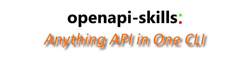 openapi-skills, Anything API in One CLI